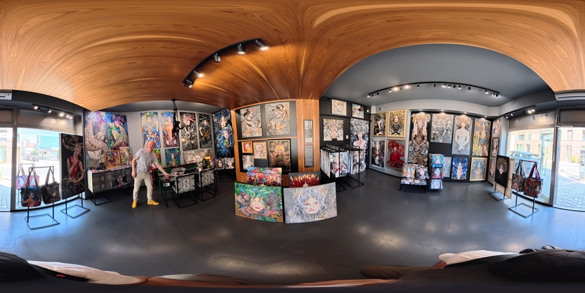 Art Gallery Space — panorama 360°
